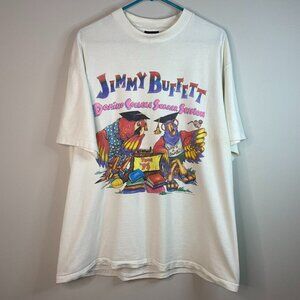 Vintage 1995 Jimmy Buffett "Domino College Summer Session" Concert Tour XL